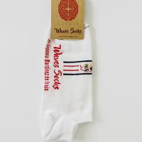 Pinkie blanco - Colección Waves Socks by Eugenia Martínez de Irujo - Imagen 2